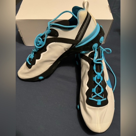 Nike React Element 55 iD Nike By You Size 13 New With Box (No Lid) Never Worn - Picture 10 of 12
